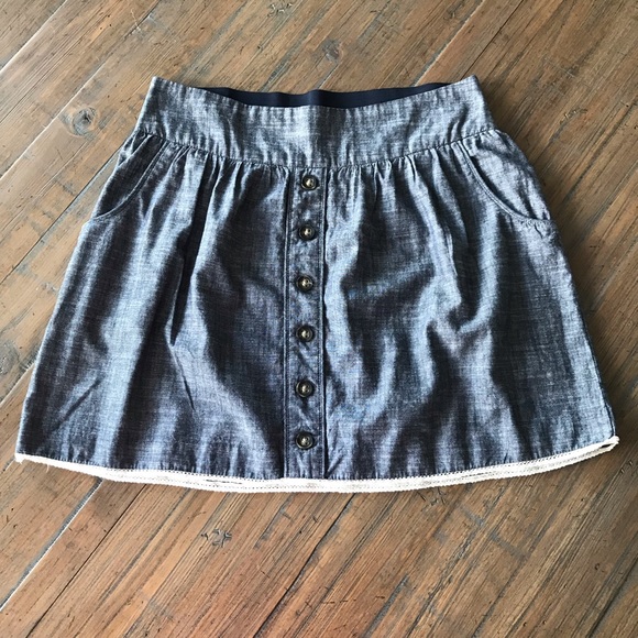 Maurices Dresses & Skirts - Maurices size M blue denim like skirt